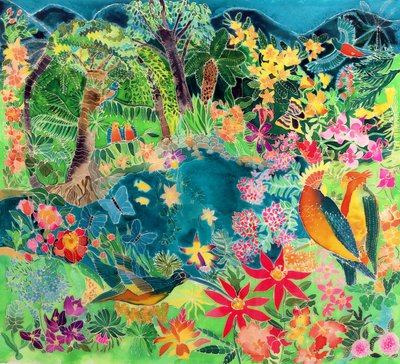 Caribbean Jungle, 1993 by Hilary Simon